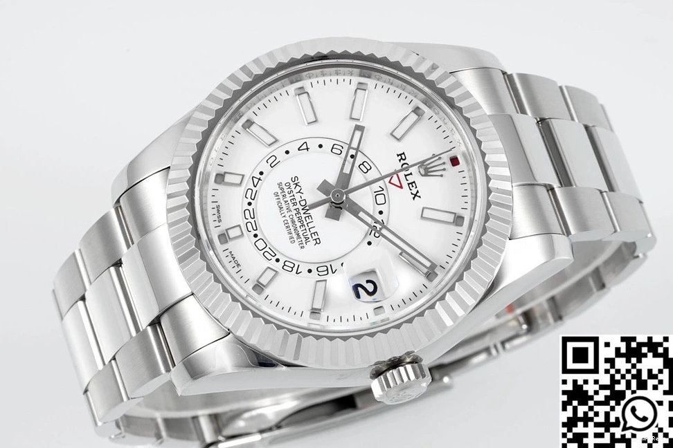 M336934-0003 Factory ZF SKY White Dial DWELLER Rolex 1024